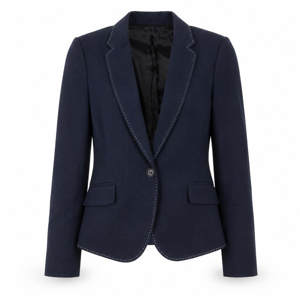 Womens UK Size 6 MNG Regular Blue Blazer