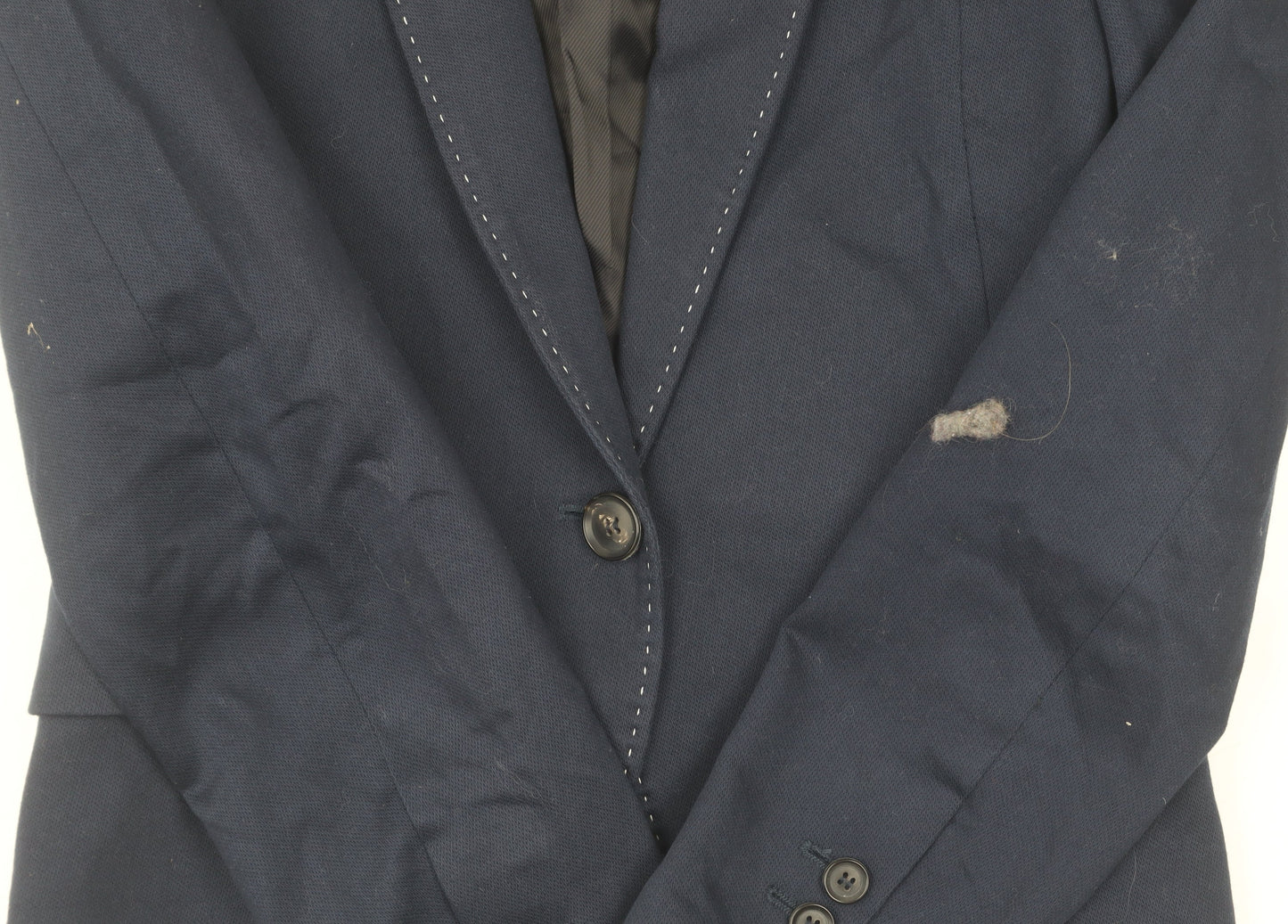 Womens UK Size 6 MNG Regular Blue Blazer