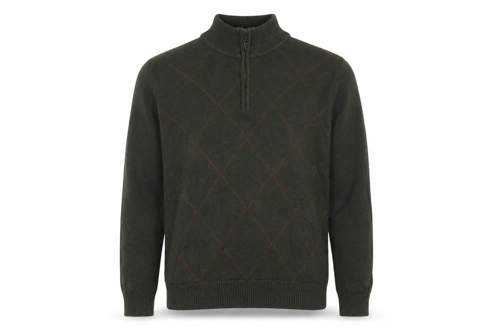 Mens UK Size M BHS Green Pullover Jumper