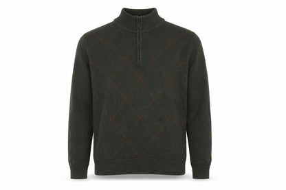 Mens UK Size M BHS Green Pullover Jumper