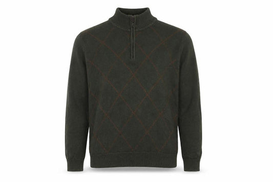 Mens UK Size M BHS Green Pullover Jumper