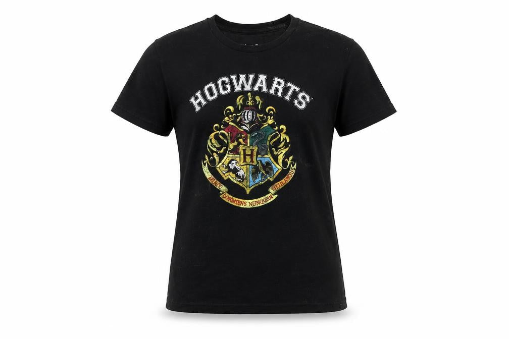 Unisex Adults UK Size M Harry Potter Black  T-Shirt