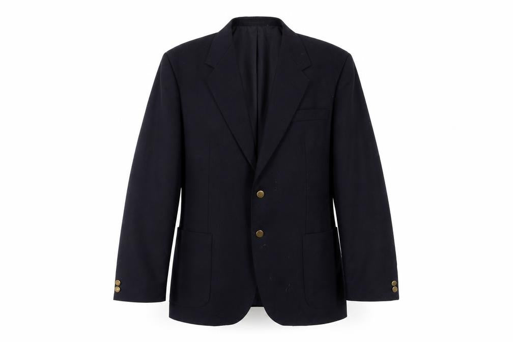 Mens UK Size 42 St Michael Regular Black Suit Jacket