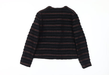 Gerard Darel Women's Black Tweed Jacket Size 10