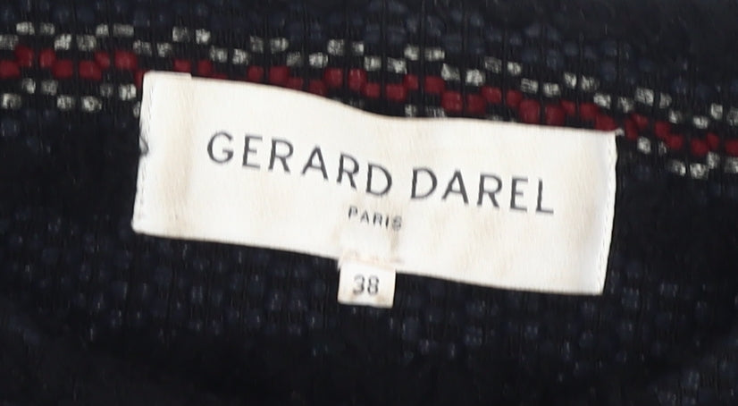 Gerard Darel Women's Black Tweed Jacket Size 10