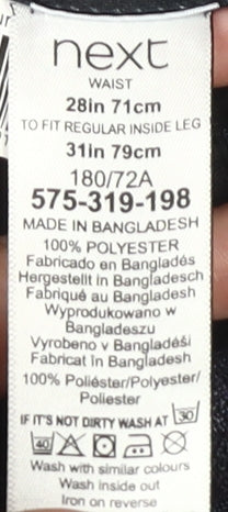 Next Men's Grey S Trousers, Regular Fit, Formal