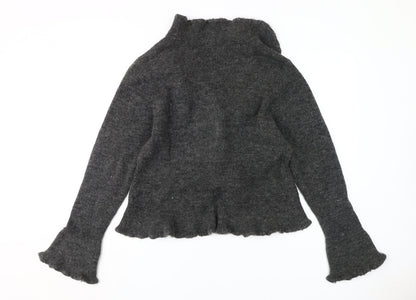 Valerie Bertinelli Women's Grey Cardigan Size L