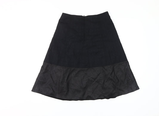 Karen Millen Women's Black A-Line Skirt
