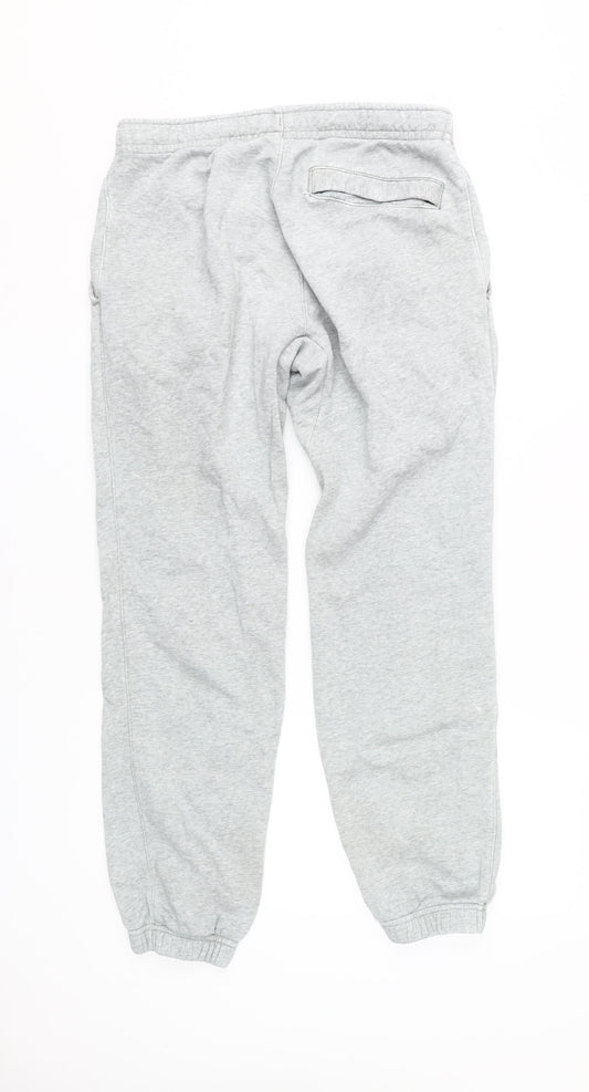 Nike Men's Grey Joggers Small Size Elastic Waist
