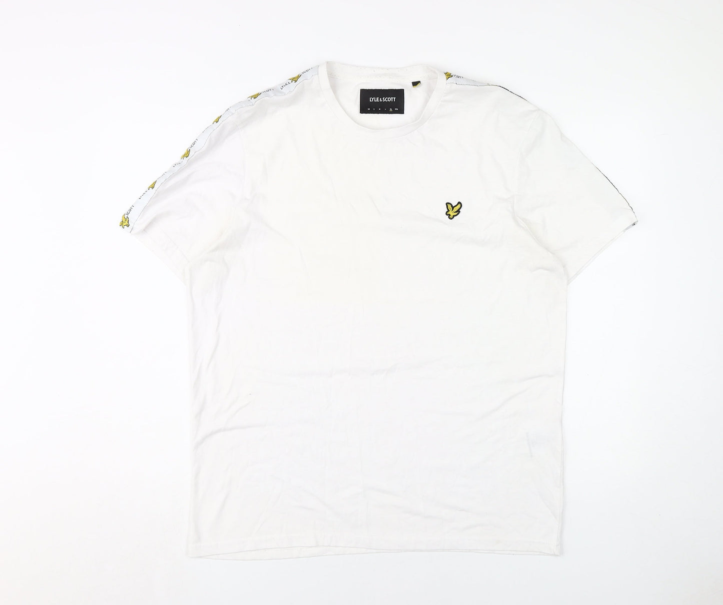 Lyle & Scott Men's White XL Short Sleeve T-Shirt