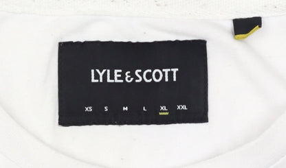 Lyle & Scott Men's White XL Short Sleeve T-Shirt