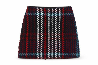 Womens UK Size 10 Marks and Spencer Straight & Pencil Tweed Skirt