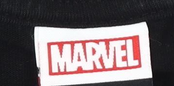 Marvel Men's Black 2XL Iron Man T-Shirt, Crew Neck, Short Sleeve