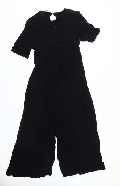 ASOS Women’s Black Jumpsuit, Size 14, Casual Style