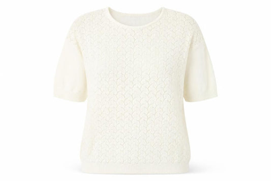 Womens UK Size L Damart Ivory Pullover Jumper