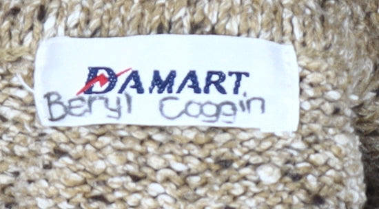 Damart Beige Women's Button Cardigan Knit Size 8/10