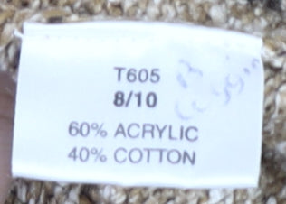 Damart Beige Women's Button Cardigan Knit Size 8/10