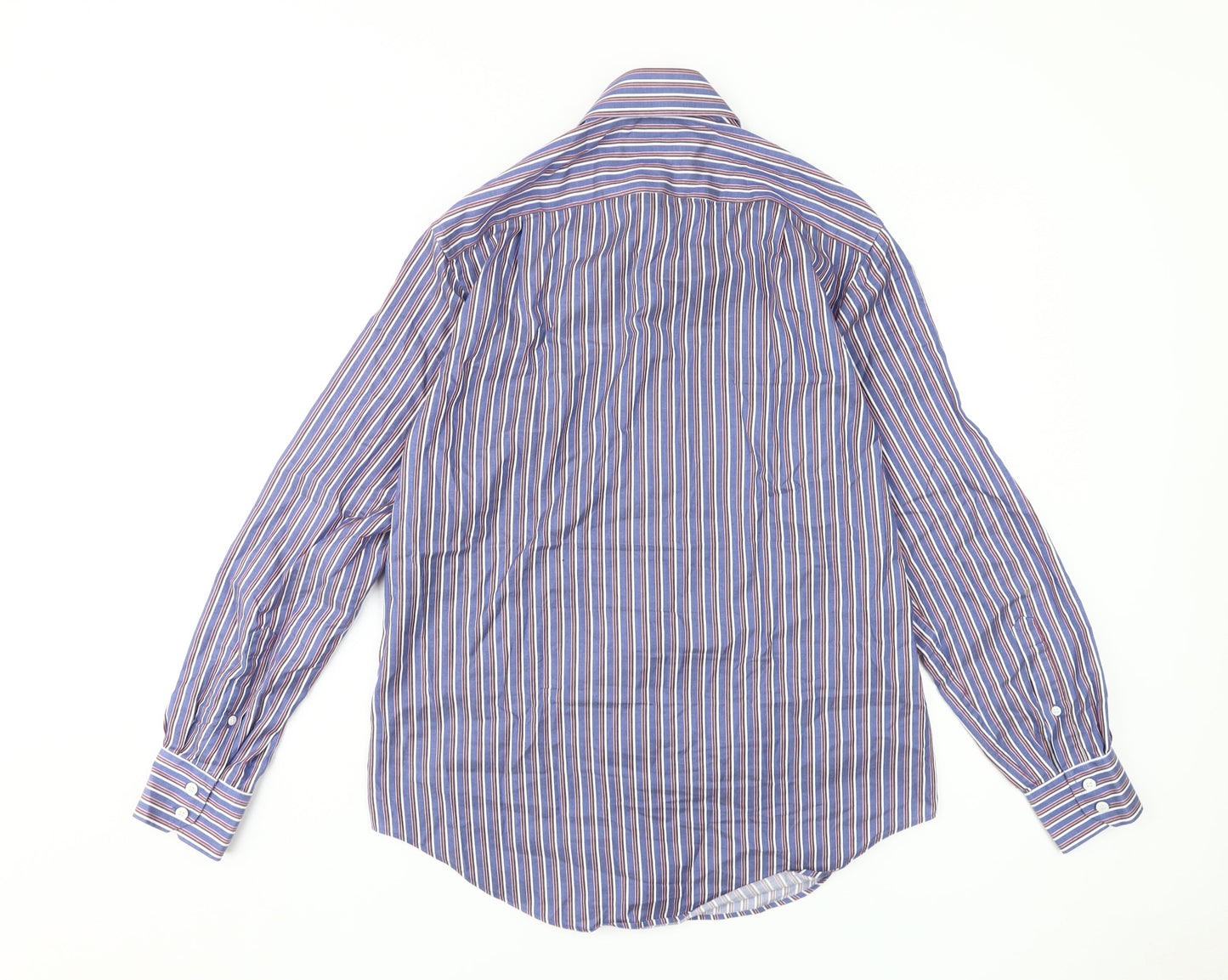 Mens UK Collar Size S Marks and Spencer Smart Multicoloured  Dress Shirt