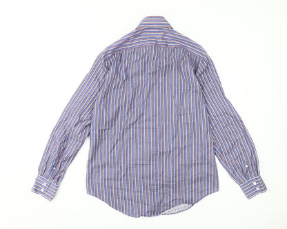 Mens UK Collar Size S Marks and Spencer Smart Multicoloured  Dress Shirt