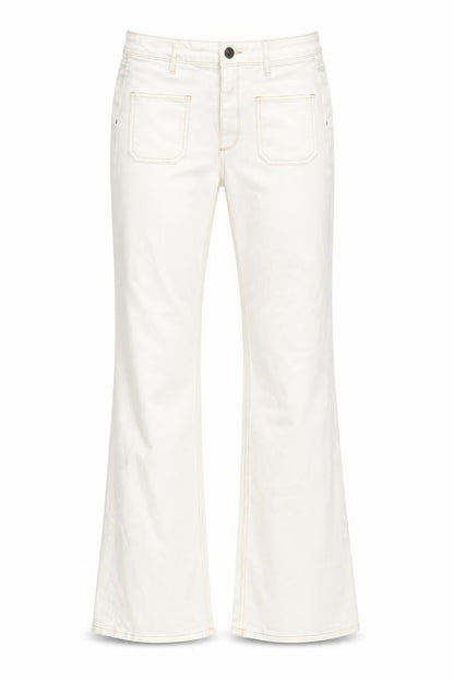 Womens UK Size L BDG Regular Fit Flared White Jeans