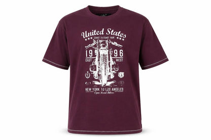 Jackdaw Men's 2XL Motorcycle Graphic T-Shirt