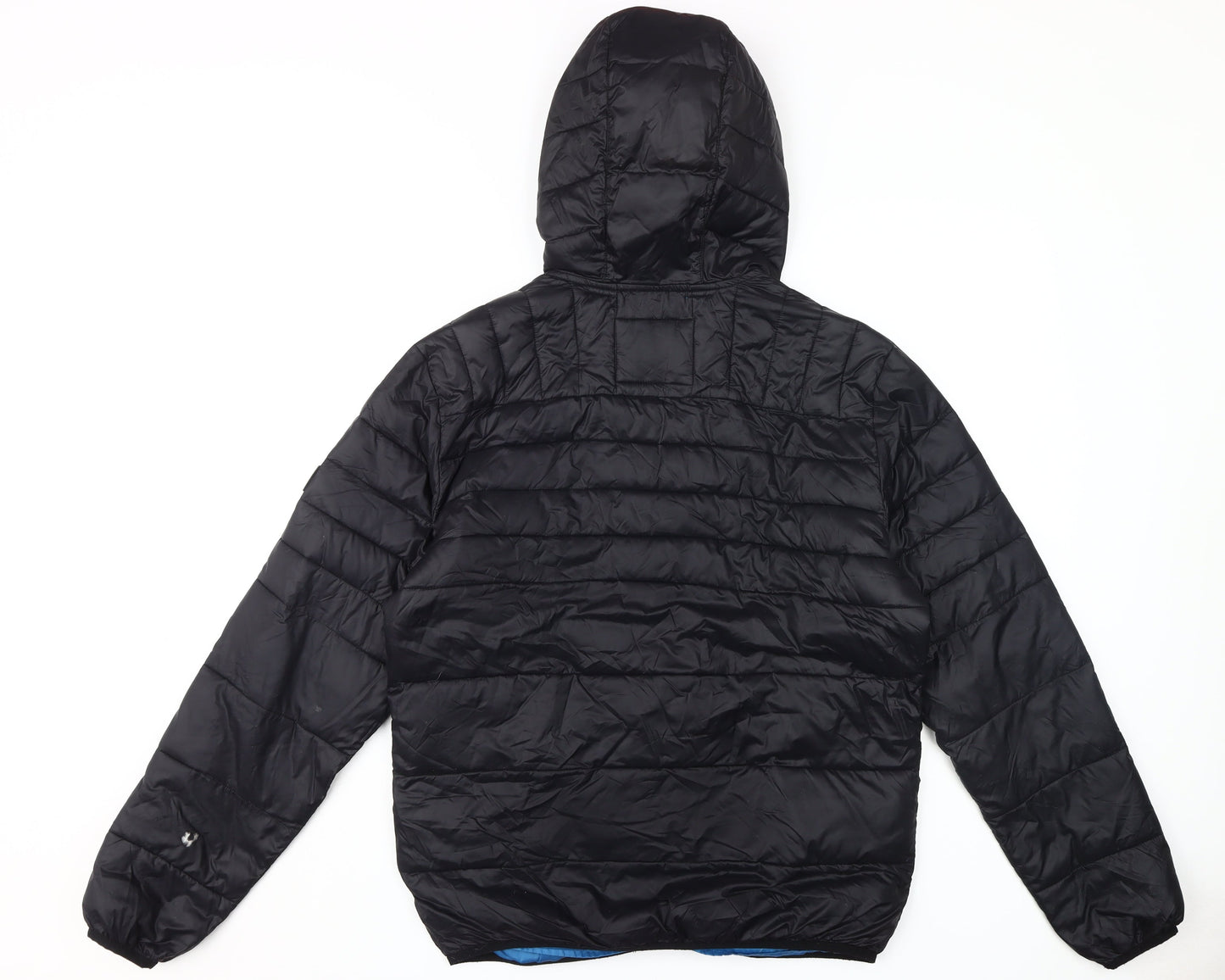 Mens UK Size L JACK & JONES Black Puffer Jacket