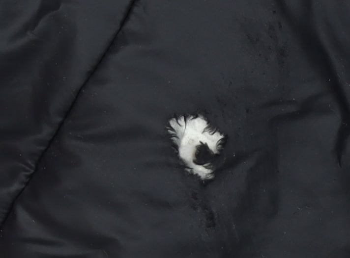 Mens UK Size L JACK & JONES Black Puffer Jacket