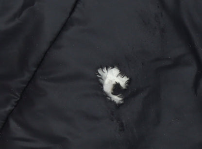 Mens UK Size L JACK & JONES Black Puffer Jacket