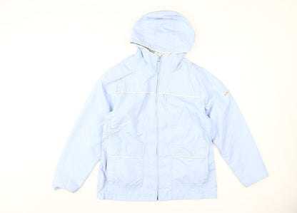 Womens UK Size 12 Regatta Blue Rain Coat