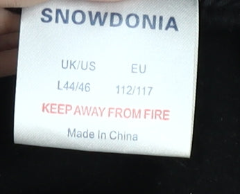 Mens UK Size L Snowdonia Red Puffer Jacket
