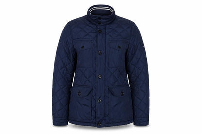 Unisex Adults UK Size S Tommy Hilfiger Blue Quilted Coat