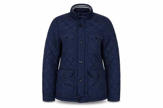 Unisex Adults UK Size S Tommy Hilfiger Blue Quilted Coat