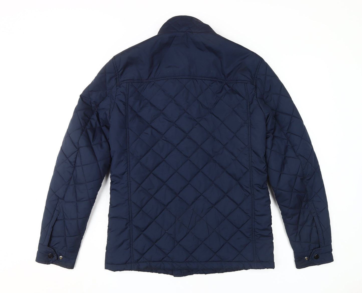 Unisex Adults UK Size S Tommy Hilfiger Blue Quilted Coat