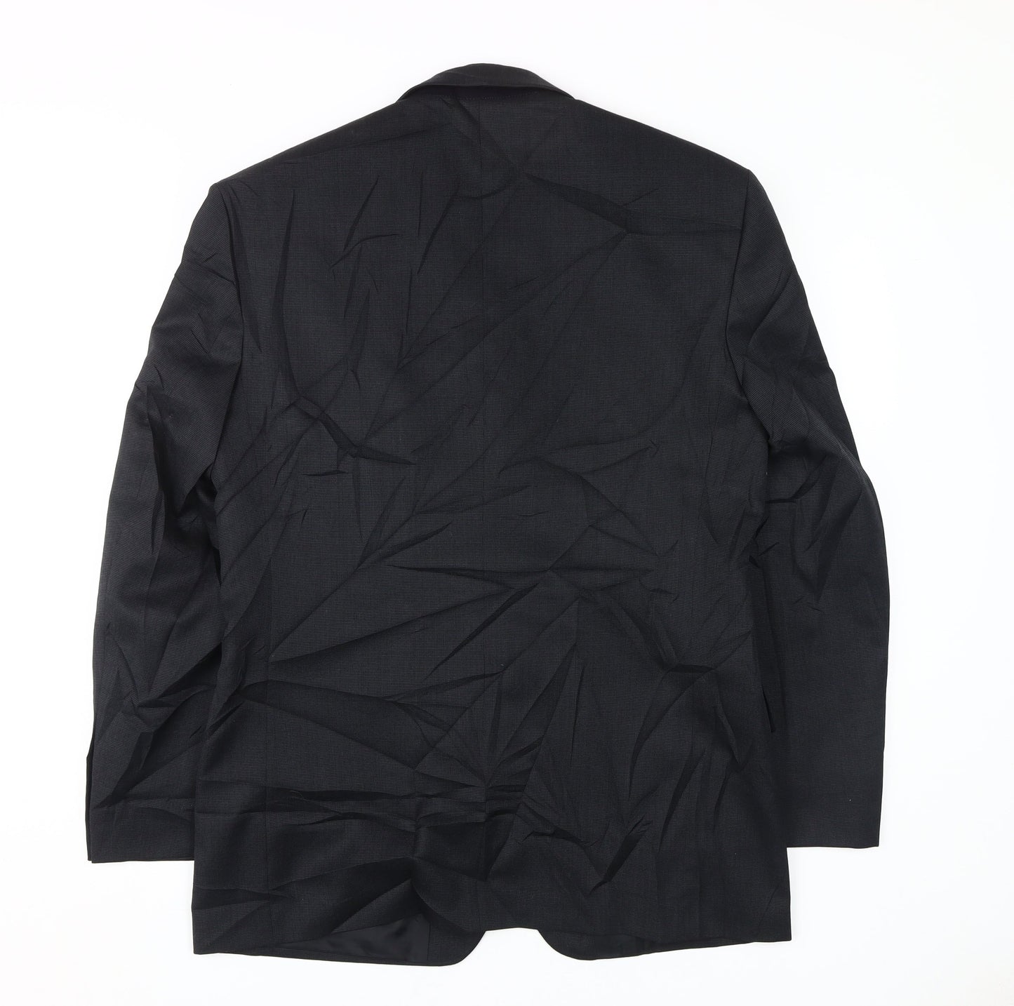 Mens UK Size 40 Burton Regular Black Suit Jacket