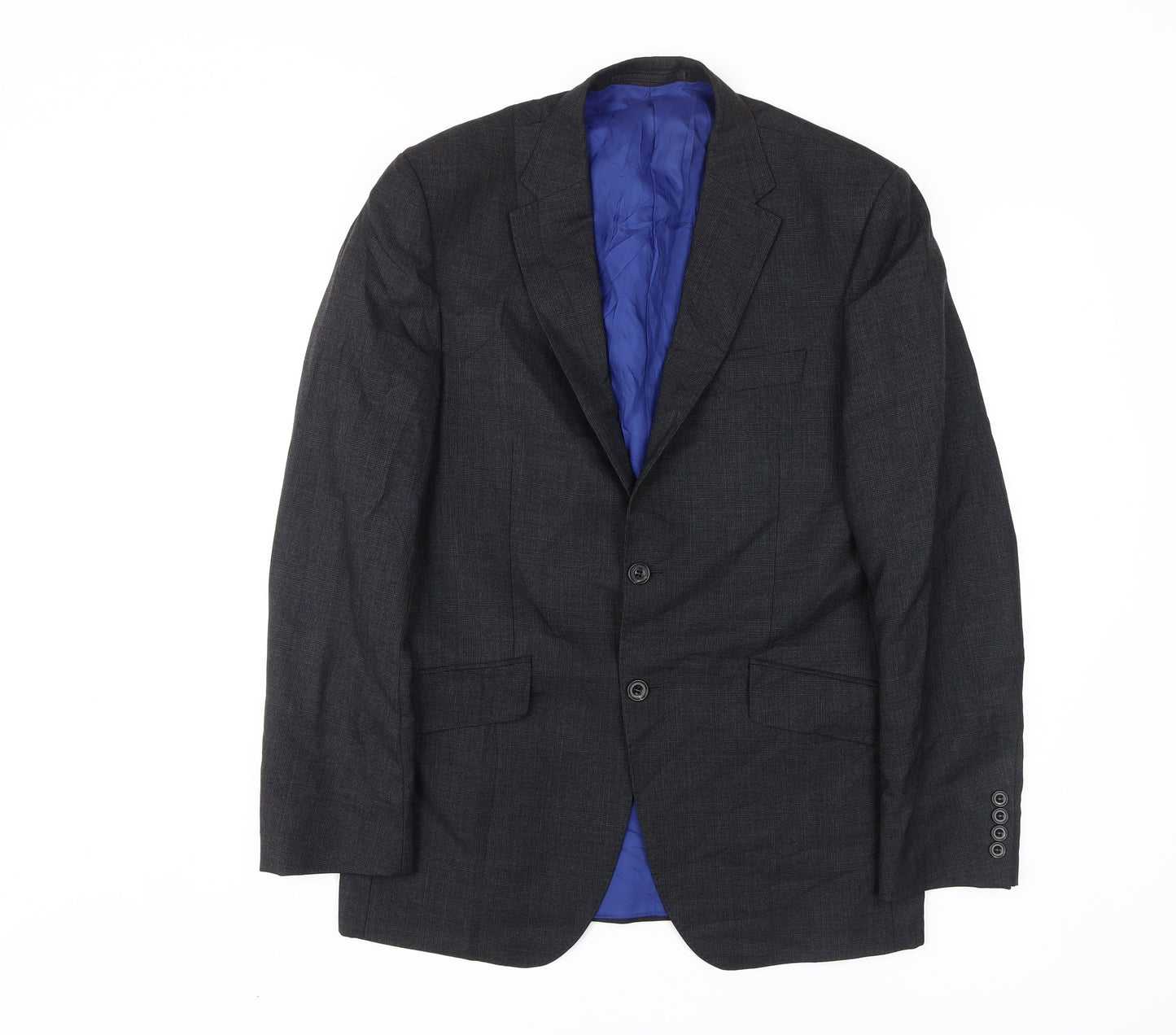 Mens UK Size 38 Marks and Spencer Regular Grey Suit Jacket