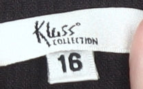 Klass Collection Women's Brown Blazer Size 16 - Elegant & Versatile