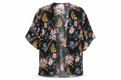 Womens UK Size L H&M Multicoloured Kimono Blouse