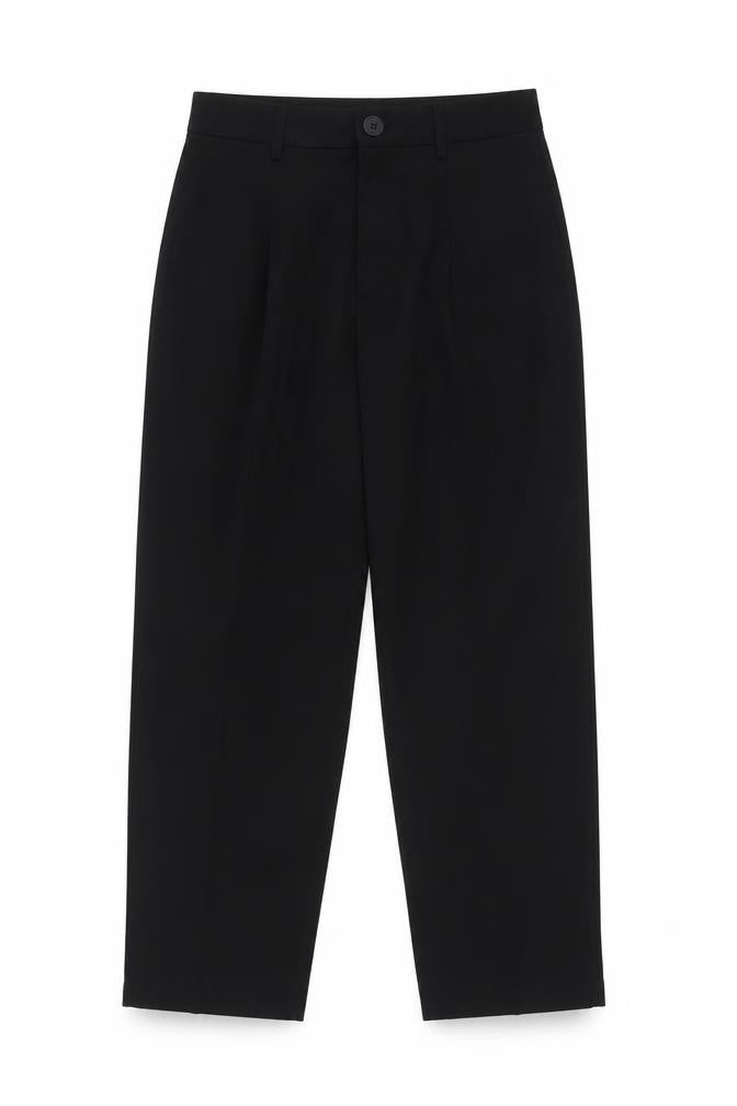 Womens UK Size S Cider Regular Fit Casual Workwear Black Trousers