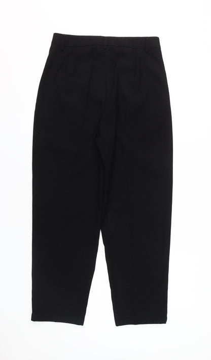 Cider Women's Black Straight Trousers S