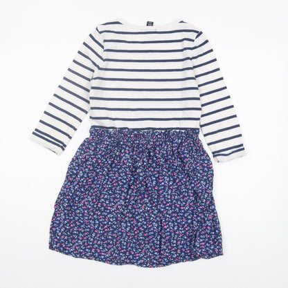 GapKids Girls Multicoloured Knee Length Shift Dress 10-11Y