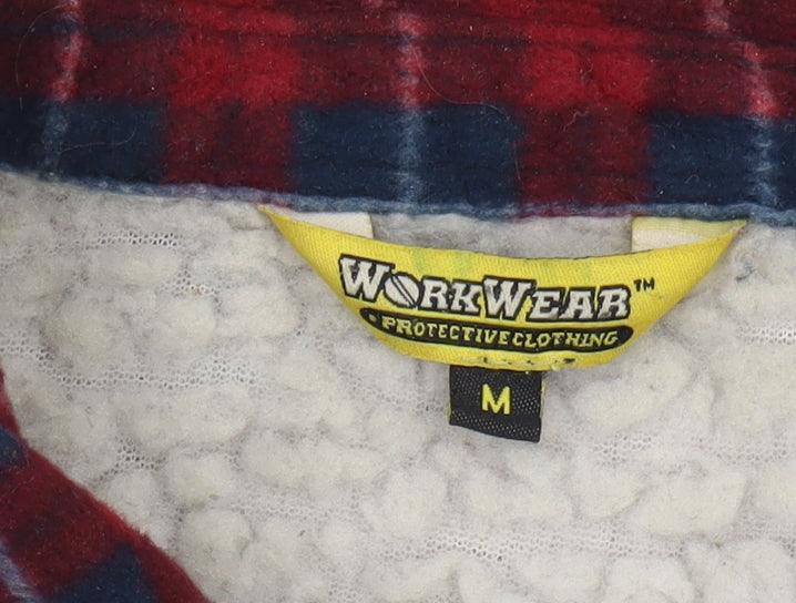 WorkWear Men's Multicoloured Plaid Flannel Jacket M