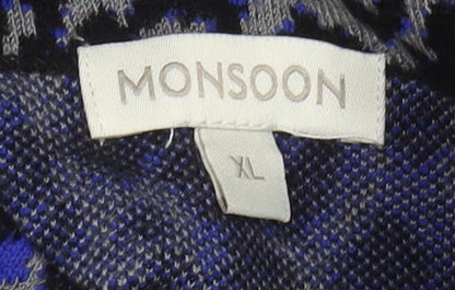 Monsoon Women's Multicoloured Knit Dress XL