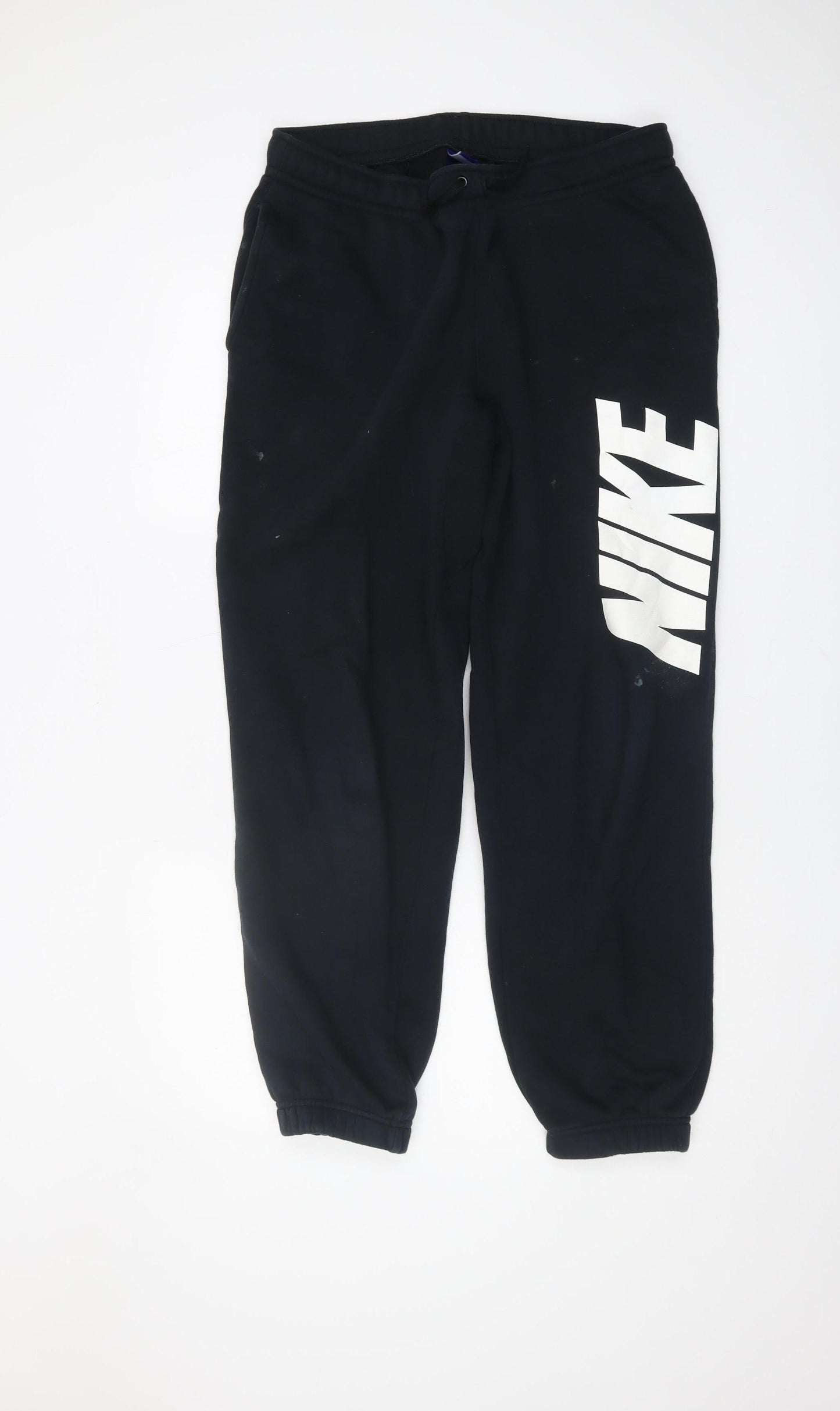 Nike Men's Black Jogger Pants Size M - Casual Fleece