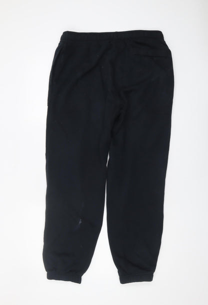 Nike Men's Black Jogger Pants Size M - Casual Fleece