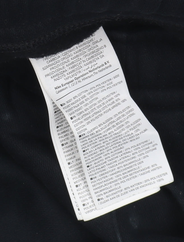 Nike Men's Black Jogger Pants Size M - Casual Fleece