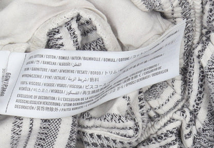 Abercrombie & Fitch Women's Multicoloured Striped Shorts S