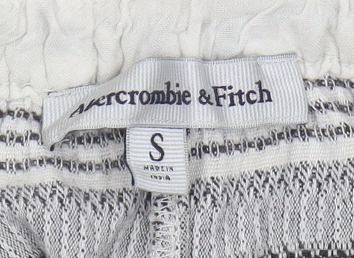 Abercrombie & Fitch Women's Multicoloured Striped Shorts S