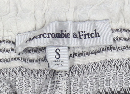 Abercrombie & Fitch Women's Multicoloured Striped Shorts S