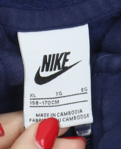 Nike Boys Blue XL Full Zip Hoodie