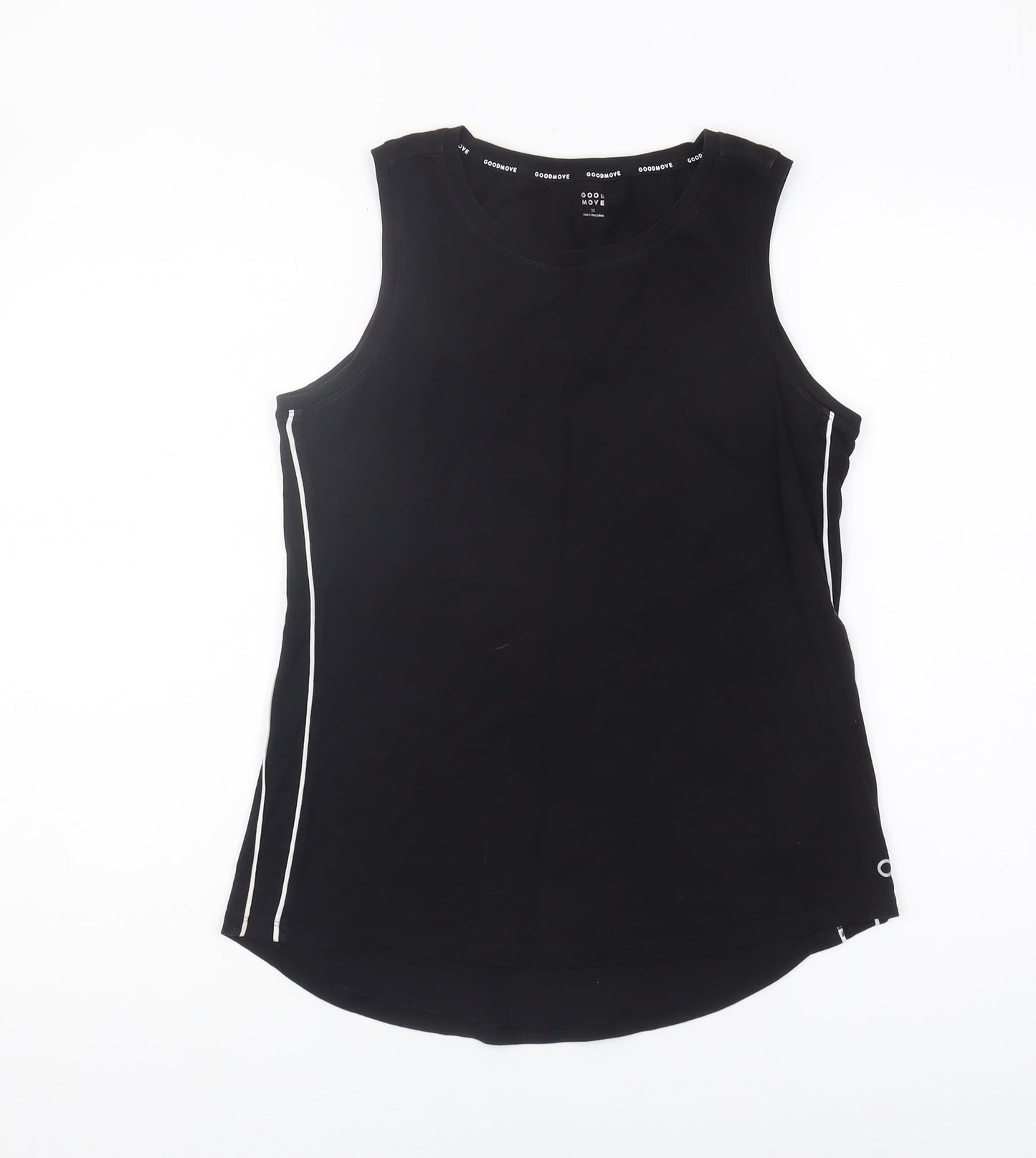 Marks and Spencer Women's Black Tank Top Size 12